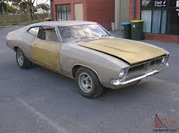 Super rare matching number xb gt hardtop muscle car november 11/1973 yellow blaze with imported 351 cleveland big port motor and toploader, documents show that only 72 xb hardtops, 15 in yellow. Ford Falcon Xb Coupe Sandstone Beige Xa Xc Gt Gs Landau Xy Xw Hardtop Fairmont In