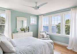 Benjamin Moore Hc 144 Palladian Blue Remodel Bedroom Beach House Interior Design Affordable Bedroom