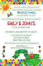 Pin By Danae Thomas On Very Hungry Caterpillar Theme Party Boy Baby Shower Themes Hungry Caterpillar Invitations New Baby Products