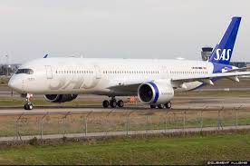 Sas Takes Delivery Of Their Second Airbus A350 Sersb Today At Tls Lfbo Departing As Sas9154 To Cph In 2020 Airbus Sas Scandinavian