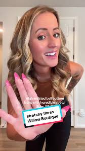 Bell Bottom Flare Stretch Pants
