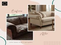 sofa repair before and after product image