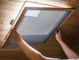 How To Build Your Own Flyscreens Velux Mosquito Net Skylight