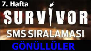 İşte 17 mart gönüllüler survivor sms sıralaması. Survivor 2021 7 Hafta Gonulluler Sms Siralamasi Youtube