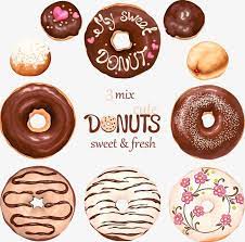 Vector Donuts Donut Clipart Donuts Food Png And Vector With Transparent Background For Free Download Food Cute Food Food Illustrations