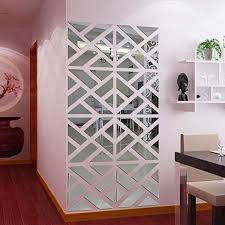 Wandaufkleber 3d Spiegel Geometrische Figur 32 Pc Hevoiok Modern Wandtattoo Wandsticker Startseite Decals Tapete Fur W Vinyl Dekor Haus Deko Wohnzimmer Spiegel