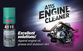 Akfix A115 Engine Cleaner - Heavy-duty engine degreaser. Removes grease, oil and grime from engine bays. Rinse off wi…