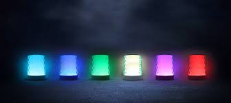 This diy desk lamp has woodworking techniques to make walnut. Color Changing Table Lamp Wireless Speaker