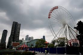 The original ferris wheel was retired on september 27, 2015. Chicago To Replace Navy Pier Ferris Wheel With Taller One Chicago Tribune