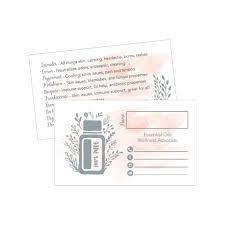 The front is full color with your personalized wellness advocate information and the back with the family essential kit oils, and their most common ailments. Hadley Designs 25 Watercolor Essential Oils Business Cards For Doterra Young Living Yl Marketing Supplies Tools Brochures Accessories Planner Book Mark With Oil Reference Instructions Party Amazon In