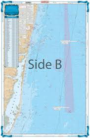 New Jersey Coastal Fishing Chart 55f