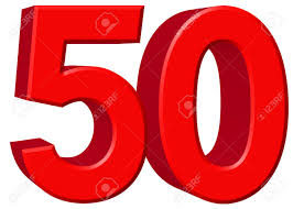 Chiffre 50, Cinquante, Isolé Sur Fond Blanc, Rendu 3d Banque D'Images Et  Photos Libres De Droits. Image 70656693.