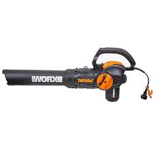 The electric corded or cordless blowers are extremely simple to operate. Worx Wg512 3 In 1 Trivac 2 Speed Corded Electric Leaf Blower Mulcher Yard Vacuum