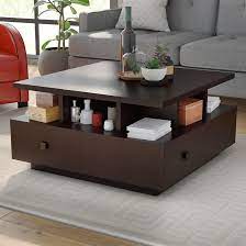 That other parquet coffee tables are currently going for; Latitude Run Block Coffee Table With Storage Reviews Wayfair