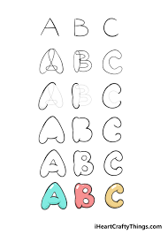 Holly, an elementary art teacher steps you through how to draw bubble letters. Bubble Letters Drawing How To Draw Bubble Letters Step By Step