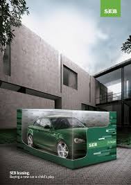 Print Advertising Seb Bank Leasing Toy Car Print Advertising Campaign Inspiration Seb Bank Leasing T Car Advertising Design Banks Advertising Ads Creative