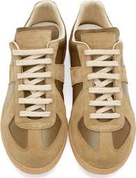 Maison Margiela Truffle Suede Leather Replica Sneakers Classic Sneakers Suede Leather Mens Athletic Shoes