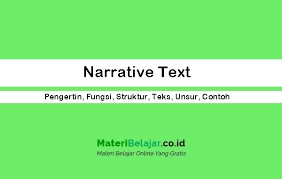 We did not find results for: Narrative Text Singkat Meliputi Pengertian Fungsi Unsur Struktur