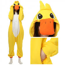 Everybody will know you mean business and are super comfortable if you come rolling into a party wearing one of. Yellow Duck Onesie Yellow Duck Pajamas For Women Men Online Sale
