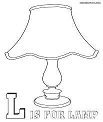 Useful as coloring book for kids. Coloring Pages Lamp Drawing For Kids Novocom Top