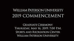 William Paterson University Graduate Commencement Ceremony