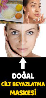 Dogal Cilt Beyazlatma Maskesi Homemade Skin Care Beauty Skin Skin Care
