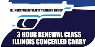 SUNDAY MORNING RENEWAL Illinois Concealed Carry 3 Hour Renewal Class