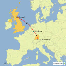 Denn diese stadt beeindruckt einen praktisch an jeder ecke neu. Schottland Hinflug Von Chaotmaismehl Landkarte Fur Deutschland