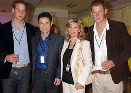 Donny And Debbie Osmond With Prince William And Prince Harry Susan Ansley Here In New Zealand Debbie Osmond The Osmonds Donny Osmond
