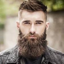 full beard styles with short hair