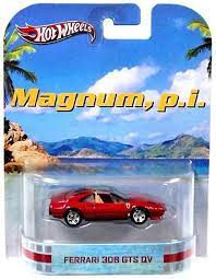 Check spelling or type a new query. Amazon Com Hot Wheels Magnum P I Ferrari 308 Gts Qv Die Cast Car Toys Games