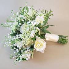 Artificial flower arrangements are becoming very sophisticated in design. Katherine Artificial Flowers Wedding Bouquet Wedding Flowers