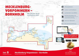 delius klasing paper chart set 2 mecklenburg west