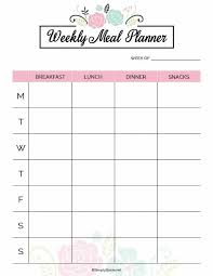 2020 Meal Planner Free Printable Meal Planner Printable Free Weekly Meal Planner Printable Meal Planner Printable