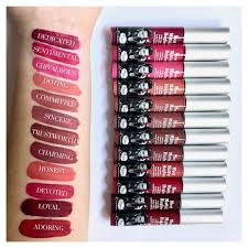Thebalm Meet Matte Hughes Meet Matte Hughes Meet Matte Liquid Lipstick Swatches