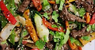 Rezept Fur Gewoktes Teriyaki Rind Mit Gemuse Rezept Rindfleisch Rezepte Asiatisch Rindfleisch Rezepte