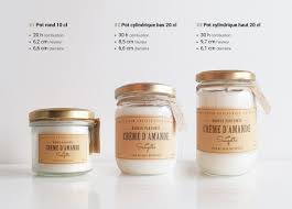 Creme D Amande Bougie Artisanale Parfumee A La Cire De Soja Naturelle Scented Soy Wax Biodegradable Products Soy Wax