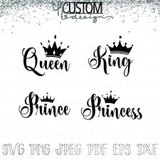 King Queen Prince Princess Crown Svg Royal Family Svg Etsy Created by bitcheslovebreechesa community for 8 years. king queen prince princess crown svg royal family svg crown svg instant download svg file download for cricut png jpeg pdf dfx eps