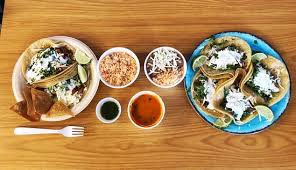 Pescado taco (left) and camarón taco (right) i ordered the two most popular items on the menu. Awesome Shrimp Tacos Fish Tacos Steak Tacos Pork Tacos Homemade Corn Tortilla Shells Chips Salsa Picture Of Tortilleria Garcia Cincinnati Tripadvisor