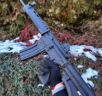A clone build of the Taiwanese service rifle, the T91.