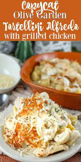Olive Garden Has Done It Again They Introduced Their New Oven Baked Pastas And I Had To Make One Tortellini Recipes Baked Tortellini Alfredo Tortellini Bake