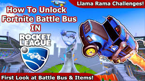 Rocket league x fortnite battle bus gameplay and sounds подробнее. How To Get The Fortnite Battle Bus In Rocket League Llama Rama Event Fortnite Rocket League Event Youtube