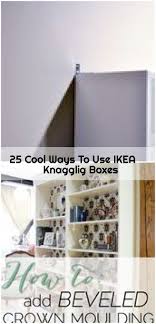 Trofast storage frame, trofast storage bins, knagglig boxes a supermarket counter from the trofast storage frame and knagglig boxes. 25 Cool Ways To Use Ikea Knagglig Boxes Boxes Cool Ikea Knagglig Ways Ikea Ikea Billy Bookcase Hack Ikea Billy Bookcase