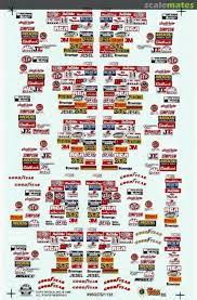 Contingency decals, vintage race car decals, race car graphics, custom decals,. Nascar 1996 Group Contingency Sponsors Slixx Decals 1135