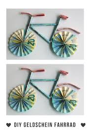 Diy Geldgeschenk Fahrrad Geldgeschenk Fahrrad Basteln Fahrrad Basteln Geldgeschenk Fahrrad