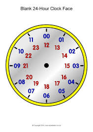 An example of this is how 09:00 is stated as 'zero nine hundred', or. Blank 24 Hour Analogue Clocks Sb12496 Sparklebox Clock Worksheets 24 Hour Clock Worksheets 24 Hour Clock