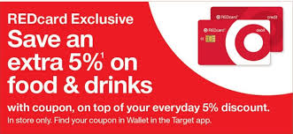 Check spelling or type a new query. Extra 5 Off Food Purchase For Target Redcard Holders Southern Savers