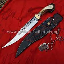 Itulah sebabnya jarang sekali ada pisau dapur yang dibuat dengan carbon steel. Jual Tr 001 Bentuk Pisau Berburu Bowie Tanduk Rusa K13 Jakarta Pusat Riswanstore2020 Tokopedia