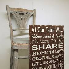 For The Dining Room Wall Kitchen Rules Family Rules Sign Family Rules