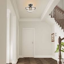 Farmhouse flush mount lighting 3 pack. Farmhouse 3 Lights Flush Mount Lighting With Seeded Glass Shade W11 5 X H8 On Sale Overstock 30722684